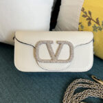 Valentino Loco Small Shoulder Bag With Jewel Logo